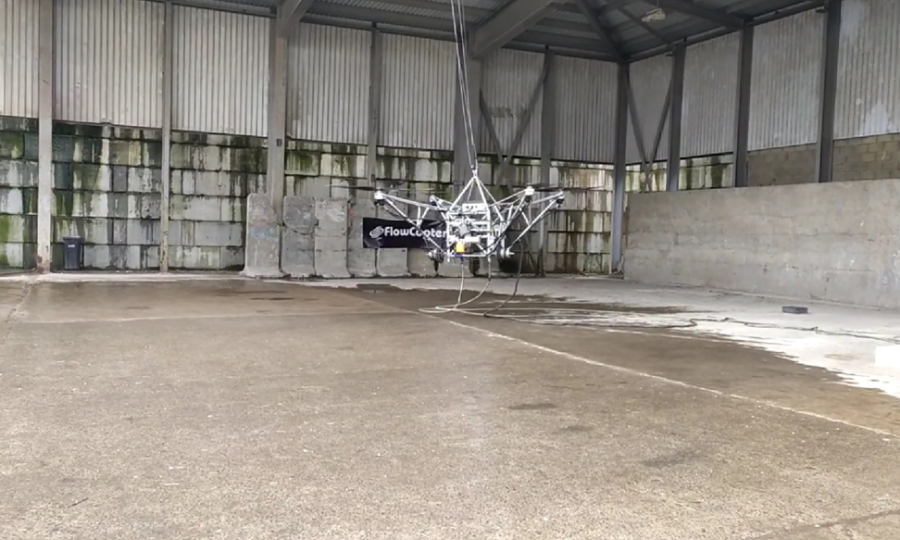 Drone thủy lực nâng được vật nặng 95 kg