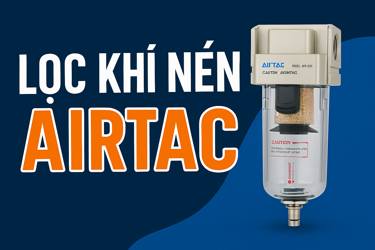 Bộ lọc khí nén airtac tại TP. Hồ Chí Minh