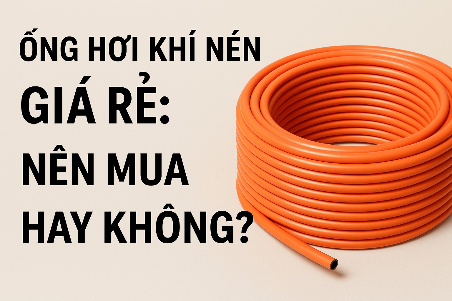 Ống Hơi Khí Nén Giá Rẻ: Nên Mua Hay Không?