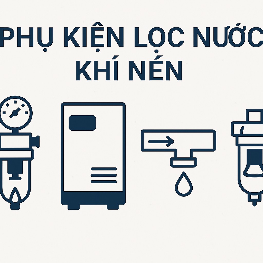Phụ Kiện Lọc Nước Khí Nén – Giải Pháp Hiệu Quả Cho Hệ Thống Khí Nén