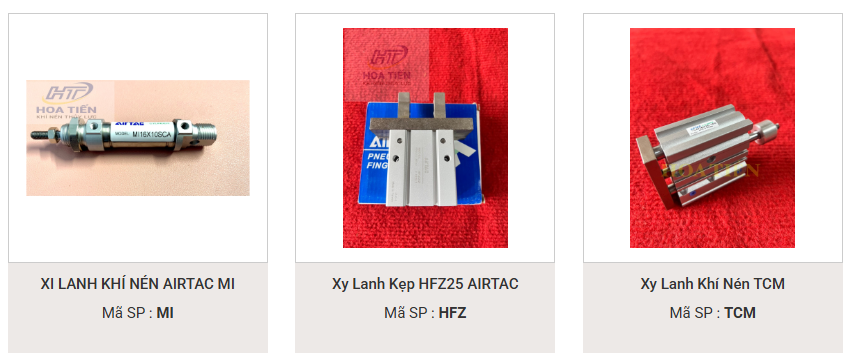 Xi lanh kẹp khí nén dùng cho máy ép nhựa