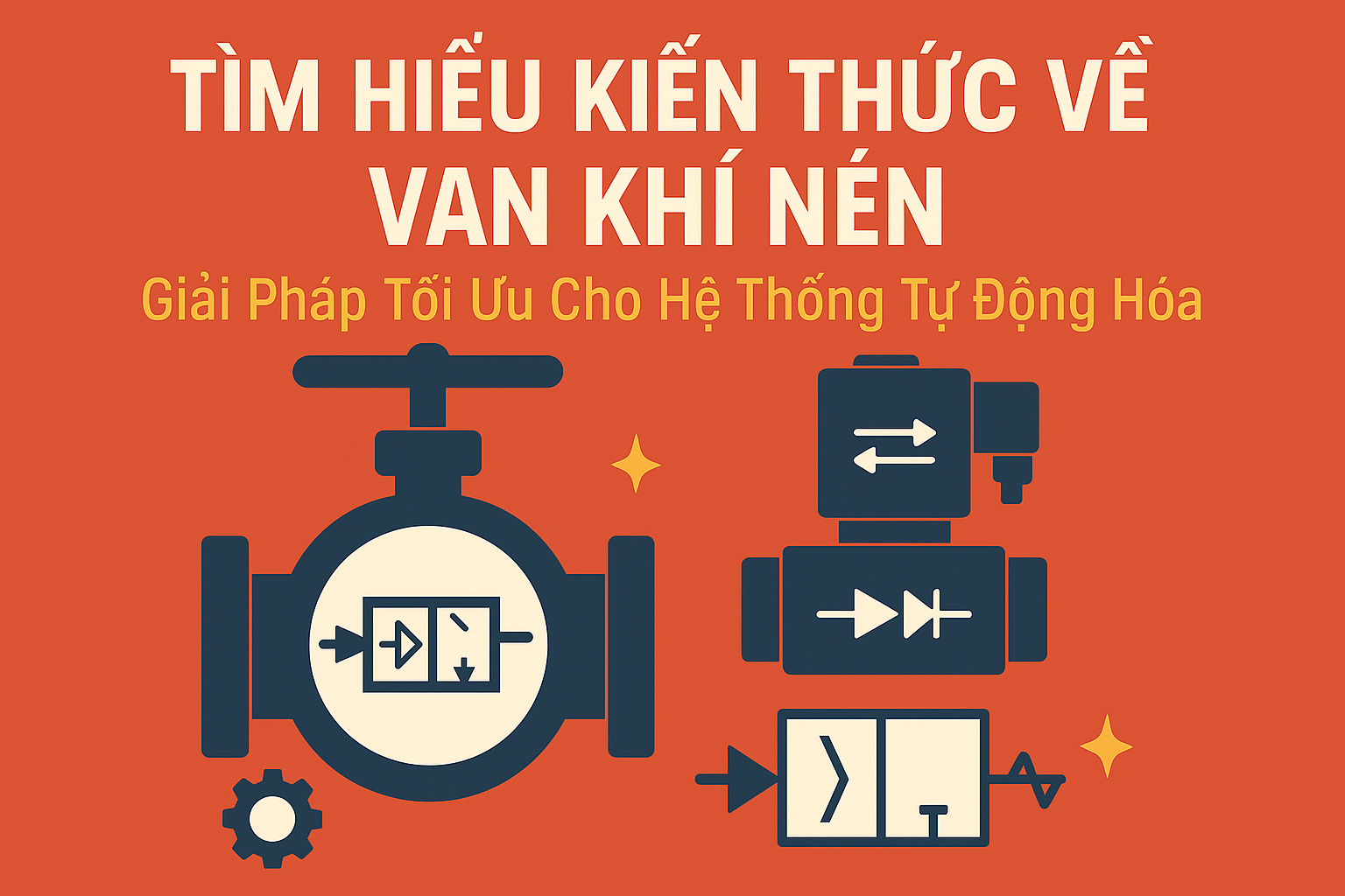 Tìm Hiểu Kiến Thức Về Van Khí Nén: Giải Pháp Tối Ưu Cho Hệ Thống Tự Động Hóa