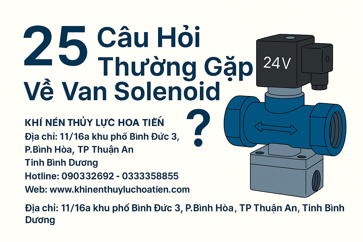 25 Câu Hỏi Thường Gặp Về Van Solenoid
