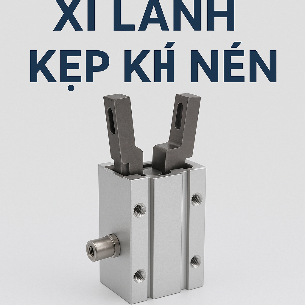 Xi Lanh Kẹp Khí Nén Là Gì? Tìm Hiểu Cấu Tạo và Nguyên Lý Hoạt Động
