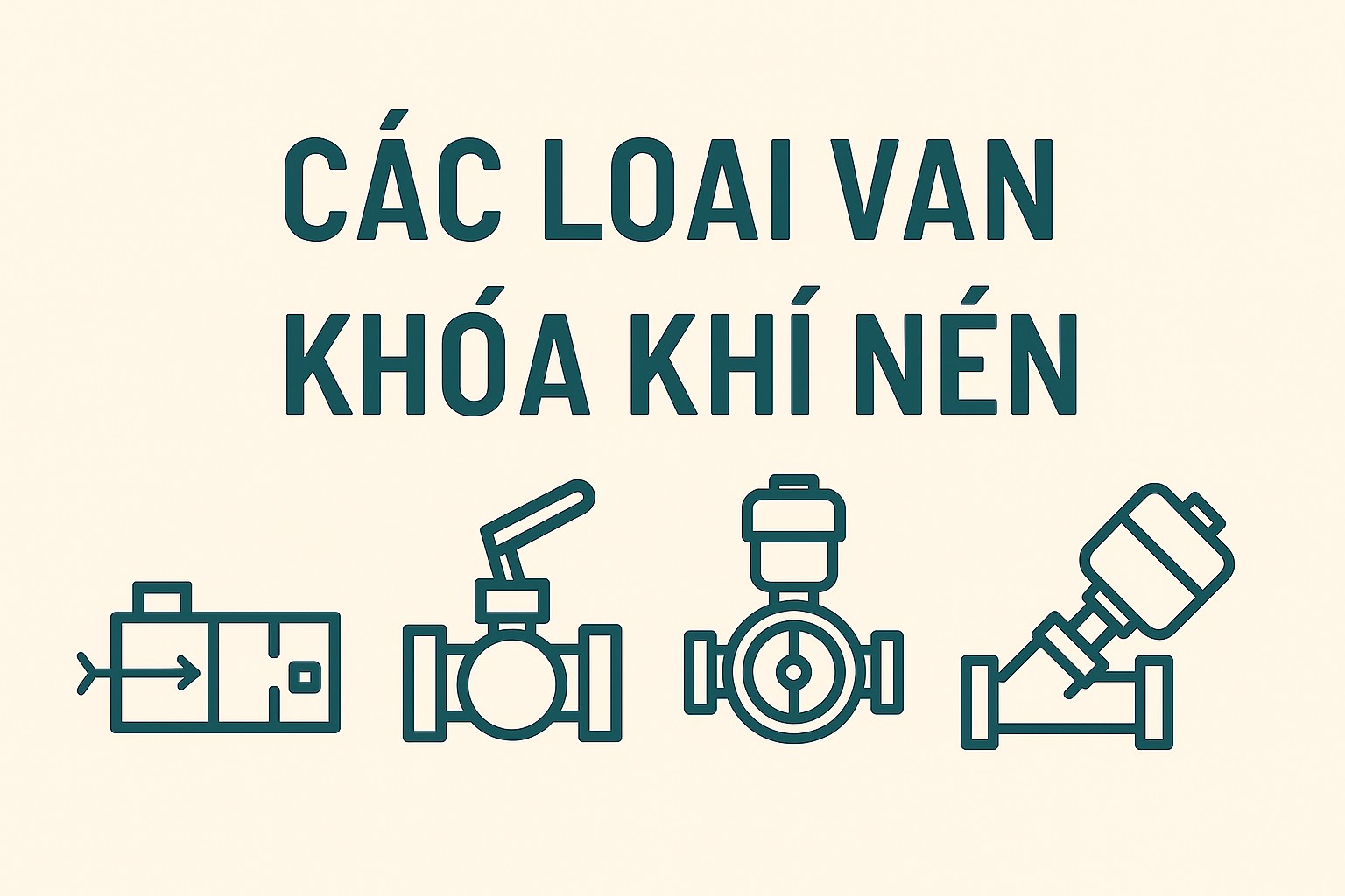 Các Loại Van Khóa Khí Nén – Tìm Hiểu Chi Tiết Và Ứng Dụng